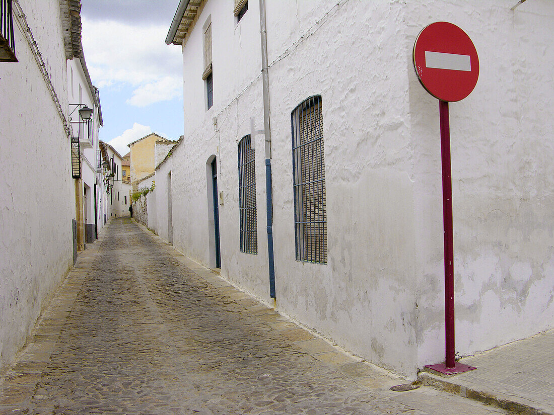 Street. Úbeda. Jaén province. Spain