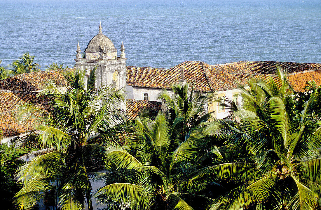 Sao Francisco monastery. Historic city of Olinda (near Recife) founded by the Portuguese. Pernambuco. Brazil