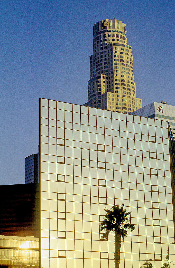 Downtown buildings. Los Angeles. California. USA.