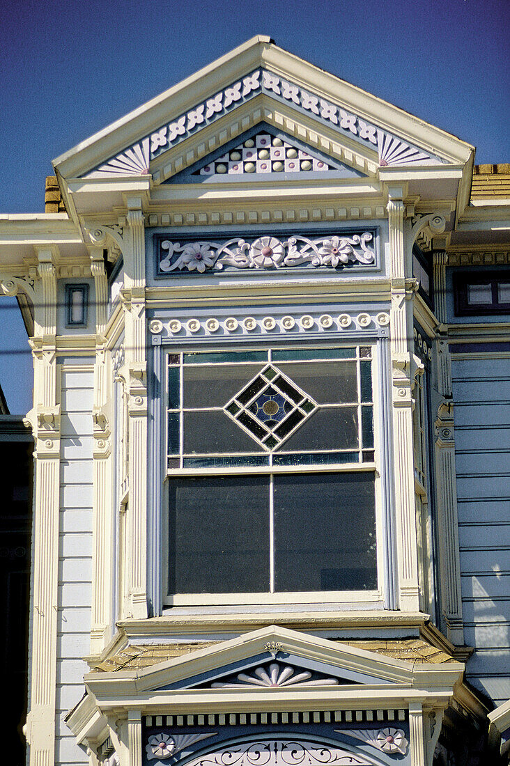 Victorian house nicknamed Painted lady . San Francisco. California. USA.