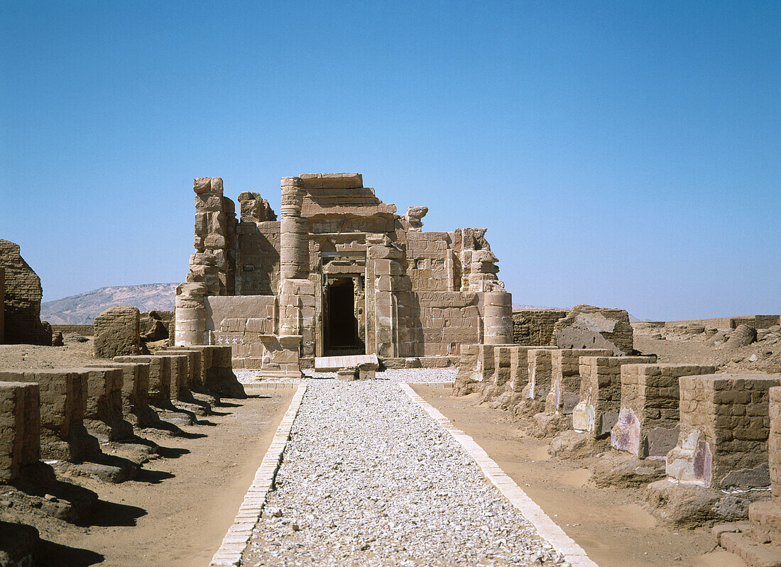 Qsar el Goueita temple. Dakhla Oasis. Egypt