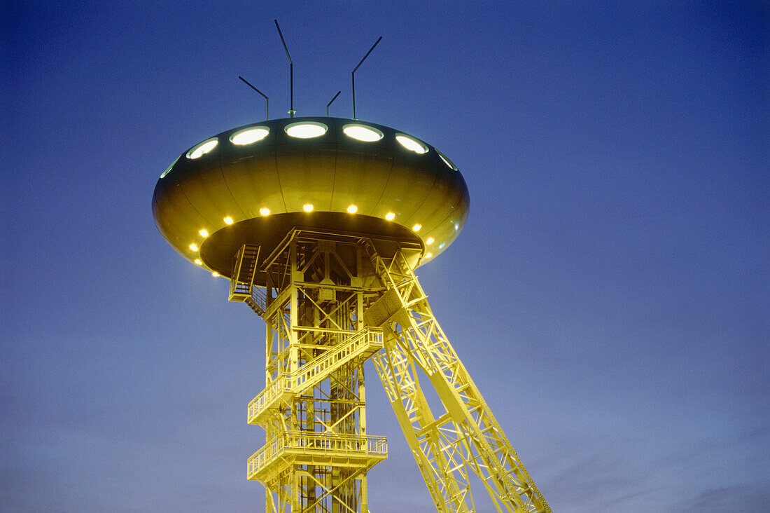 Colani Ei Technologiezentrum, UFO, Lünen, Ruhr, Ruhrgebiet, Nordrhein Westfalen, Deutschland