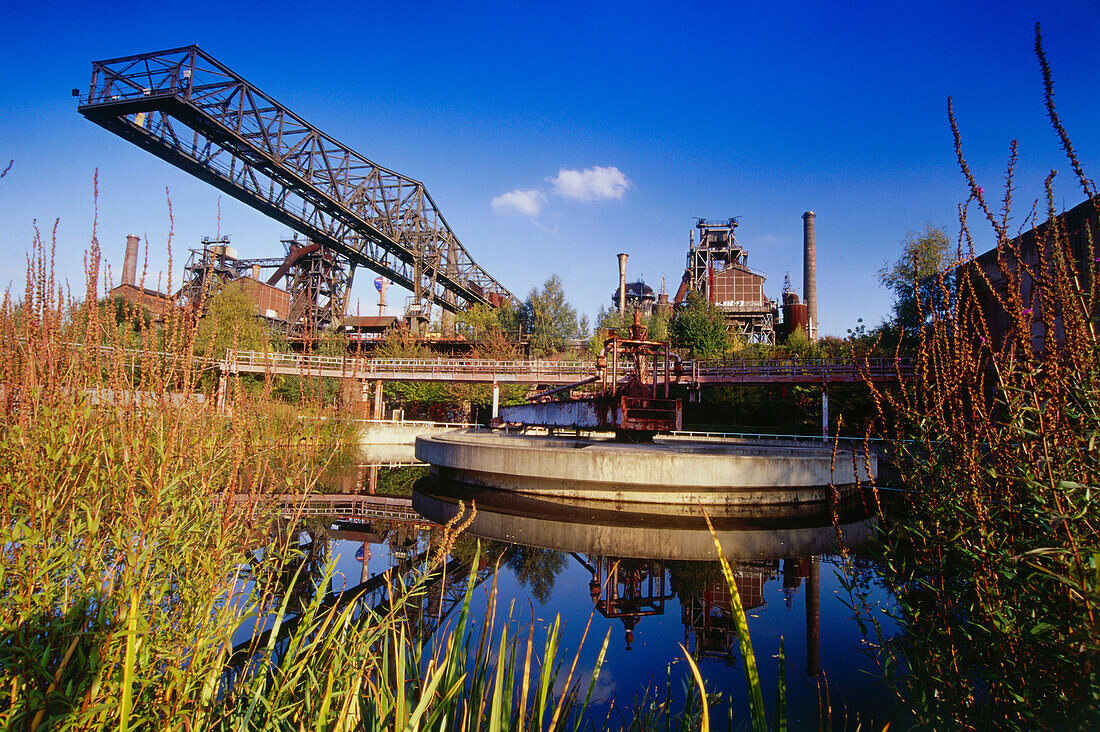 Meiderich Ironworks, Scenery Park North, Duisburg, North Rhine-Westphalia, Germany