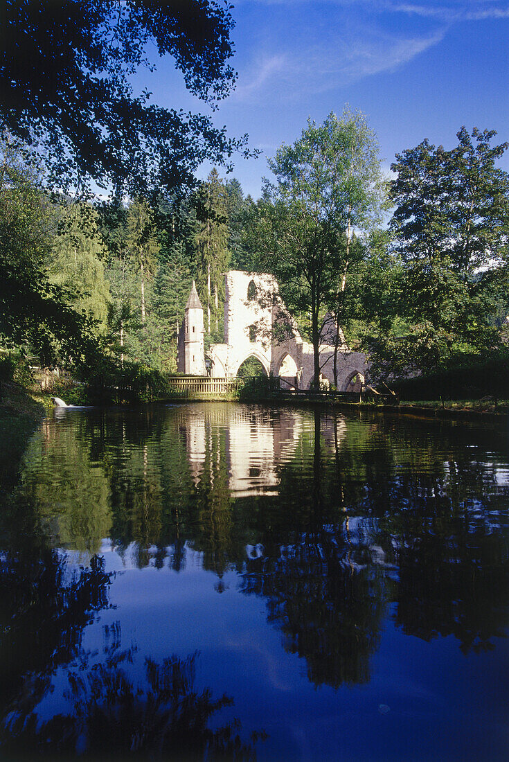 Ruins of All Saints Abbey, Oberkirch, Black Forest, Baden Württemberg, Germany