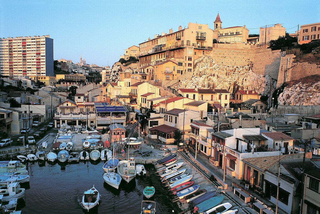 Vallon des Auffes. Marseille. France