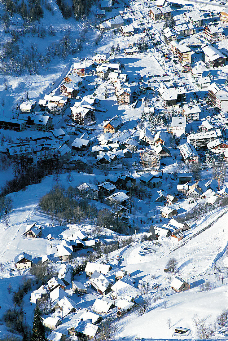 Valloire. French Alps