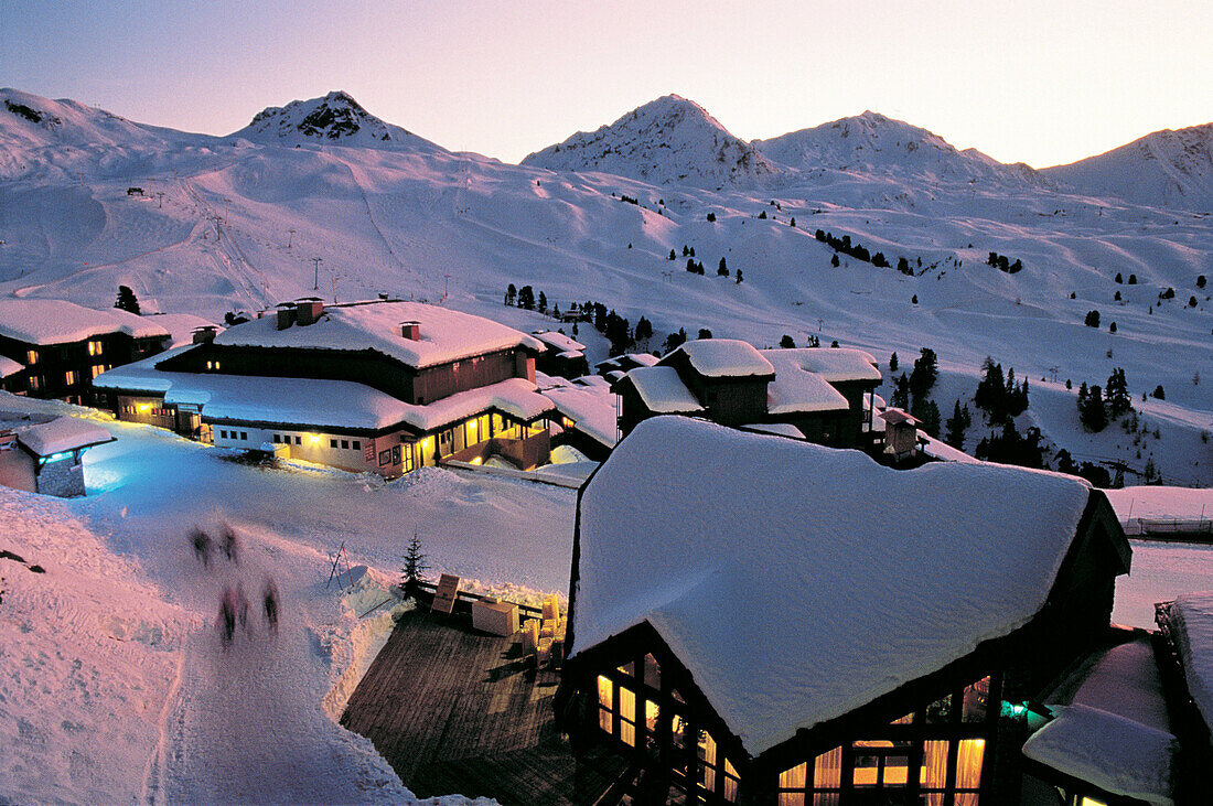 La Plagne. French Alps