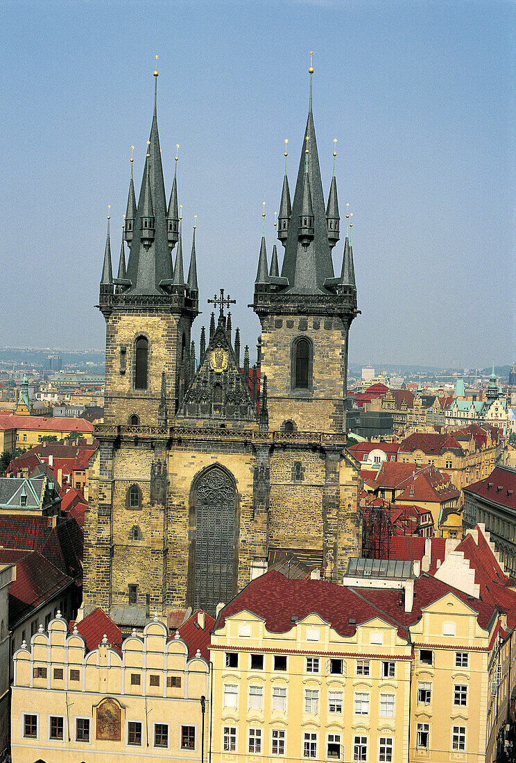 Tyn Church. Prague. Czech Republic
