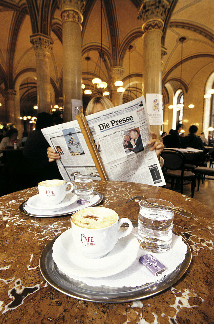 Café Central. Vienna. Austria