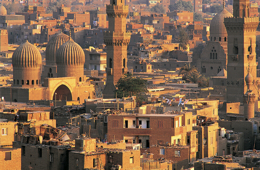 The old Cairo from the Citadel