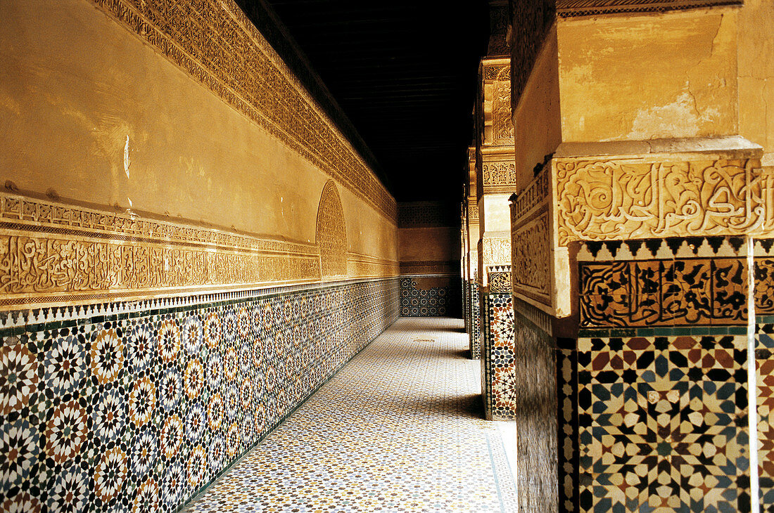 Medressa (coranic school). Marrakech. Morocco