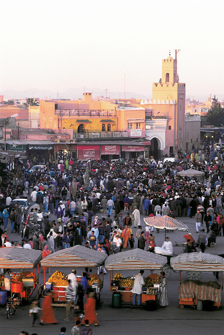 Djemaa el Fna Square. Marrakech. Morocco