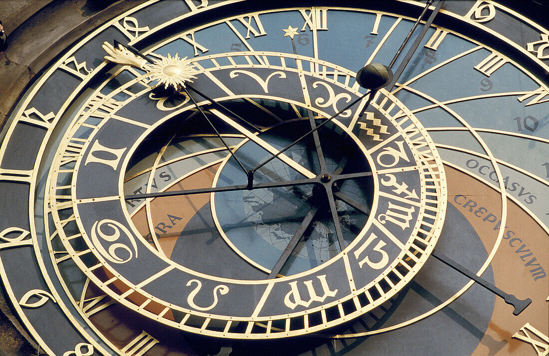 Astronomical clock. Prague. Czech Republic