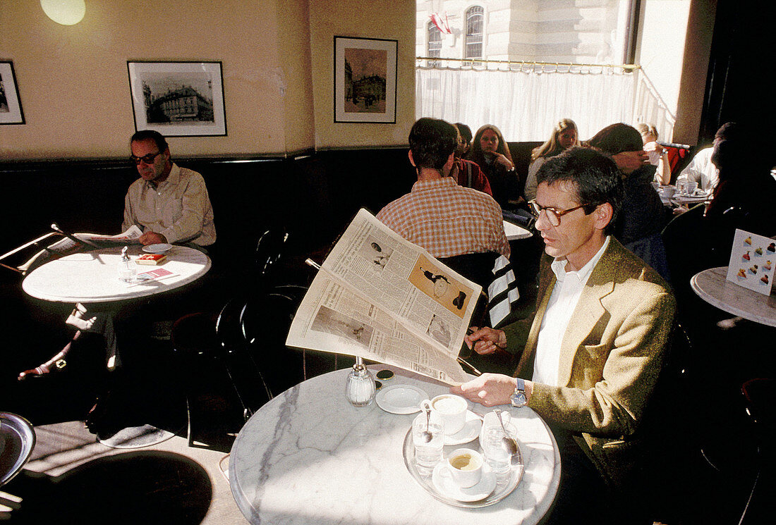 Café Griensteidl. Vienna. Austria