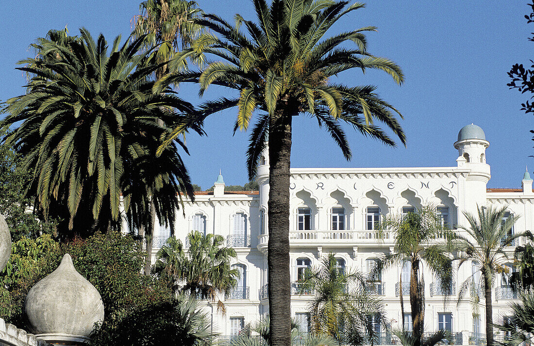 Orient Palace apartments. Menton. Cote d Azur. France