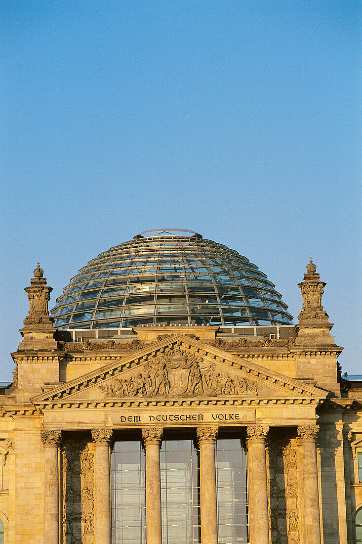 The Reichstag. Berlin. Germany