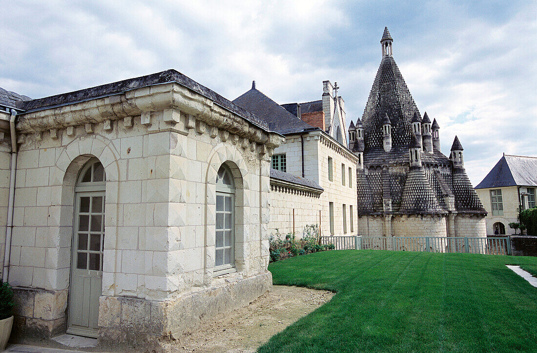 Fontevraud Abbey. Maine-et-Loire. Val-de-Loire. France