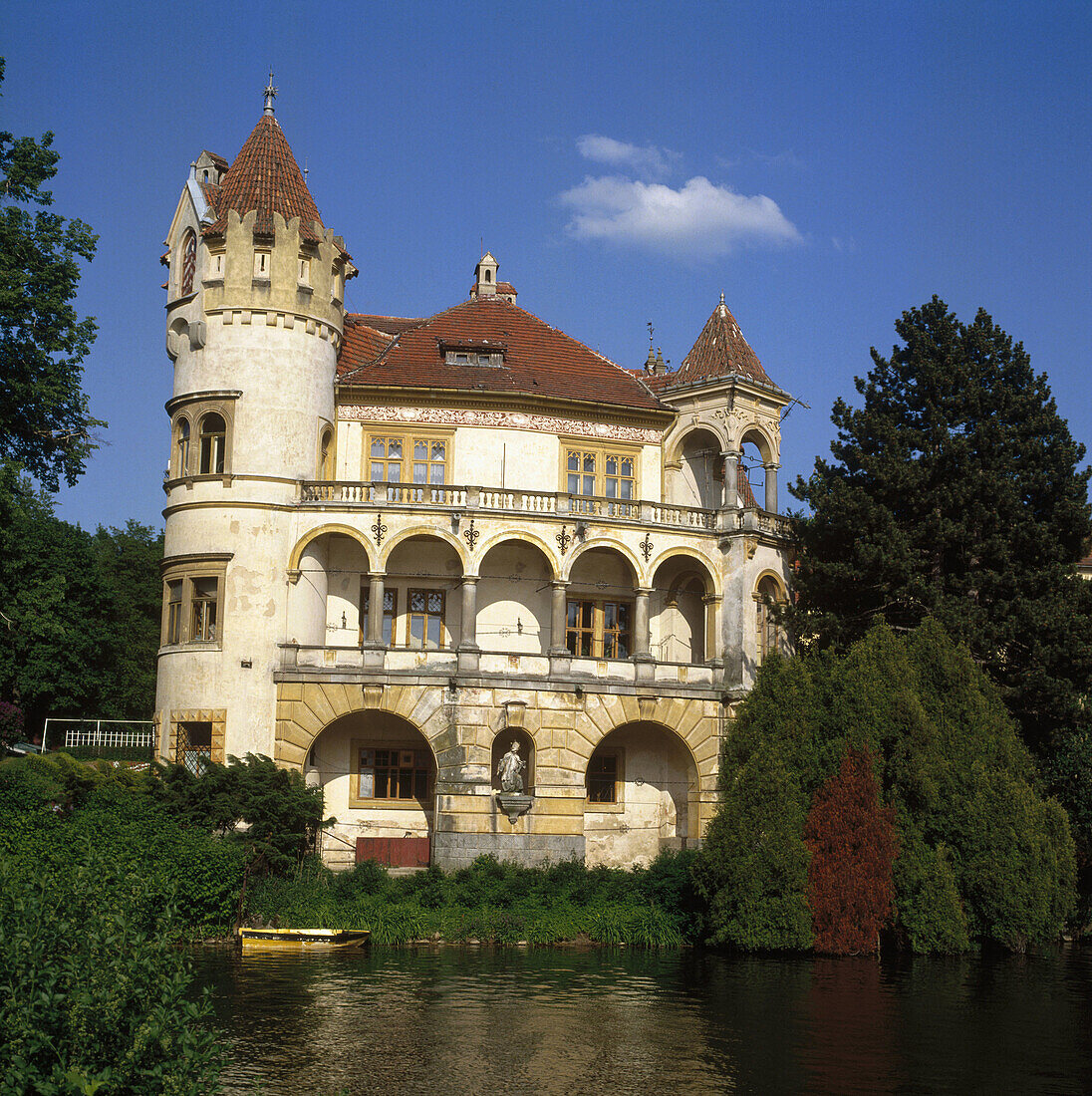 Zinkovy Water Castle. Czech Republic