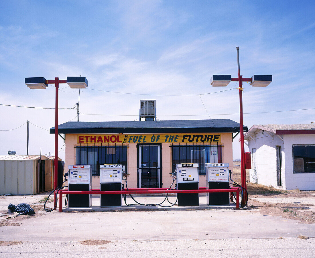 Gas station. Texas. USA