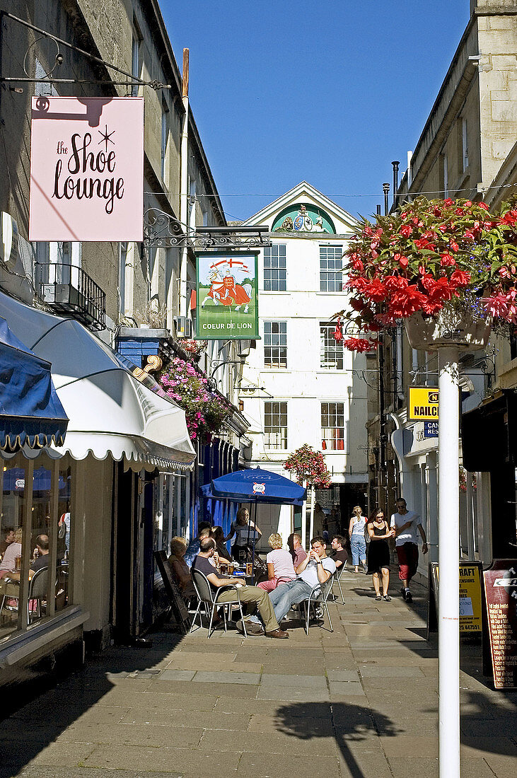 UK, Somerset, Bath, Union Passage