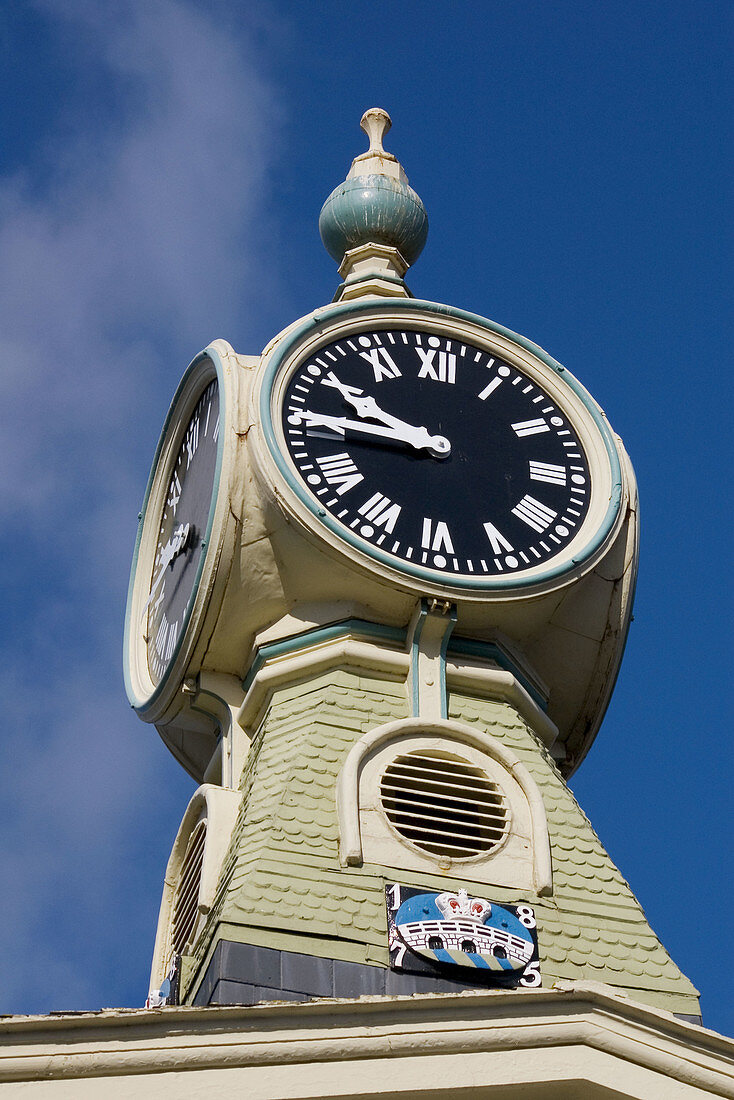 England, Devon, Kingsbridge clocktower