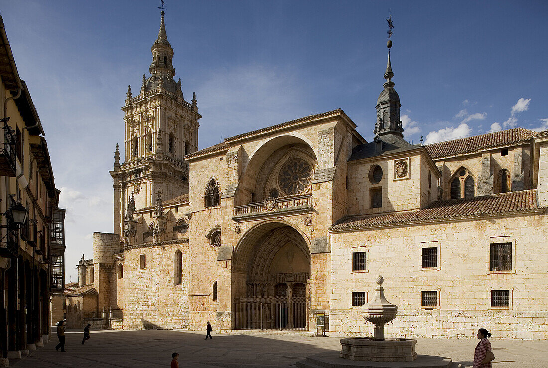 Cathedral. El Burgo de Osma, Soria province. Spain.