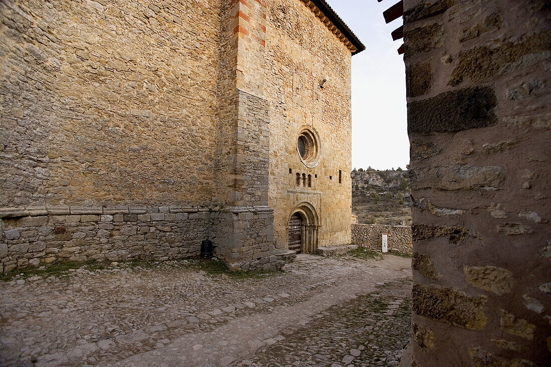 Nuestra Señora del Castillo church, XII-XVIth centuries. Calatañazor, Soria province. Spain.