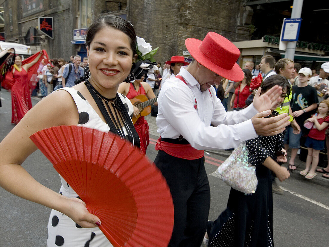 Carnaval del Pueblo, Pure Latin, London 6th August 2006. England. UK.