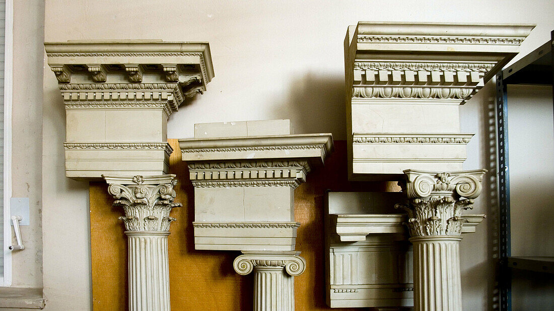 column models for a design school
