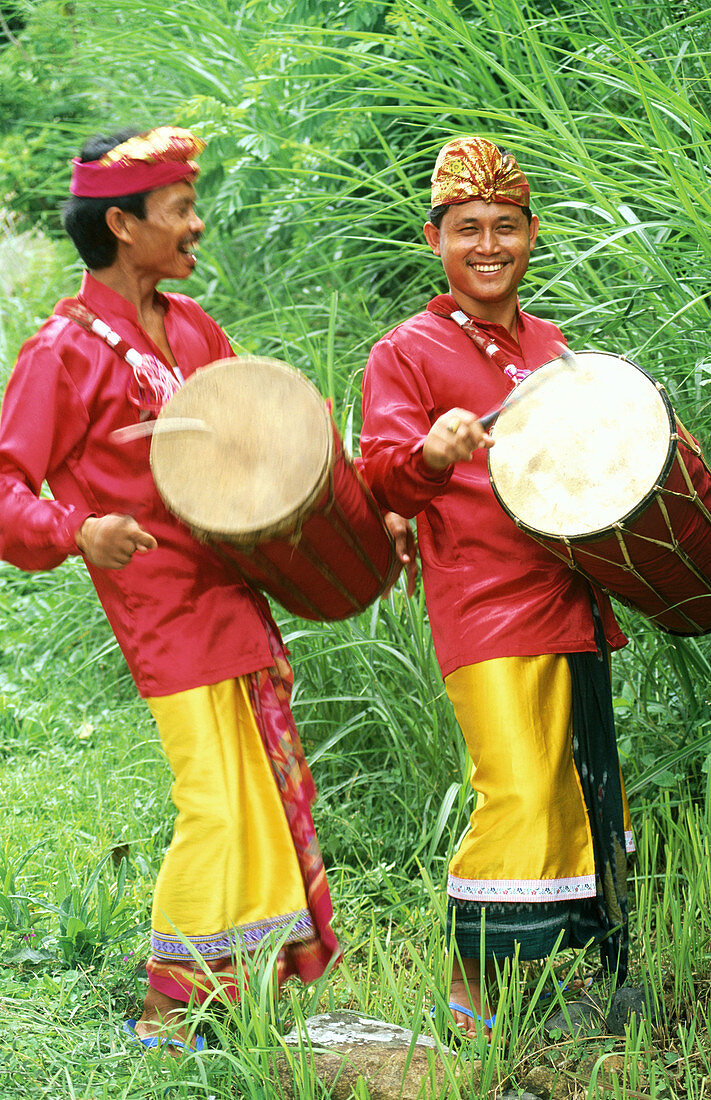 Musicians. Bali. Indonesia