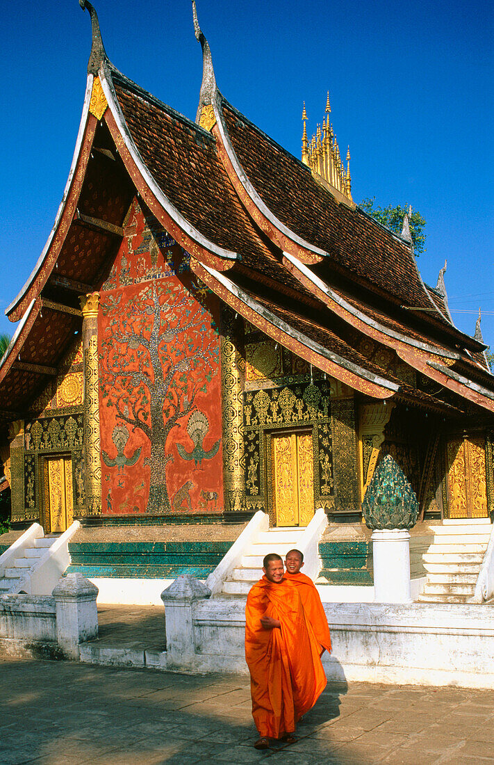 Temple in Luang Prabang. Laos