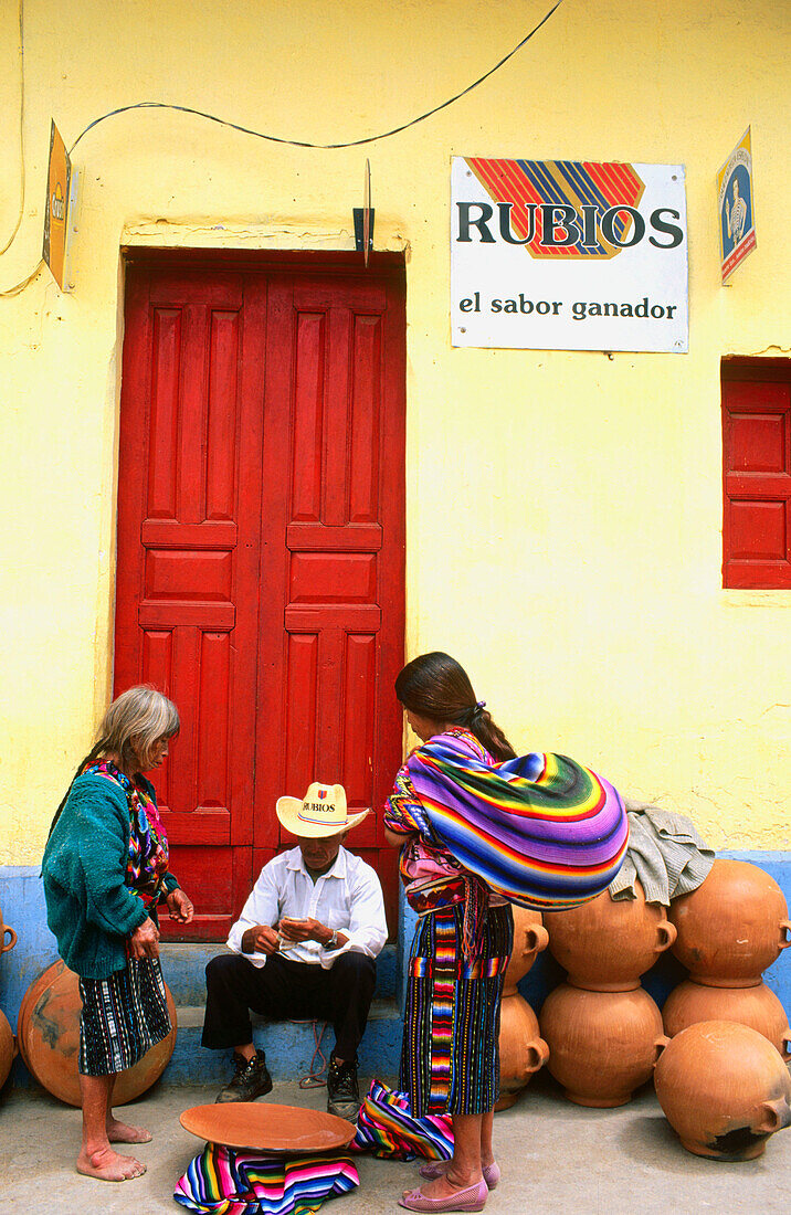 Market in Chichicastenango. Guatemala