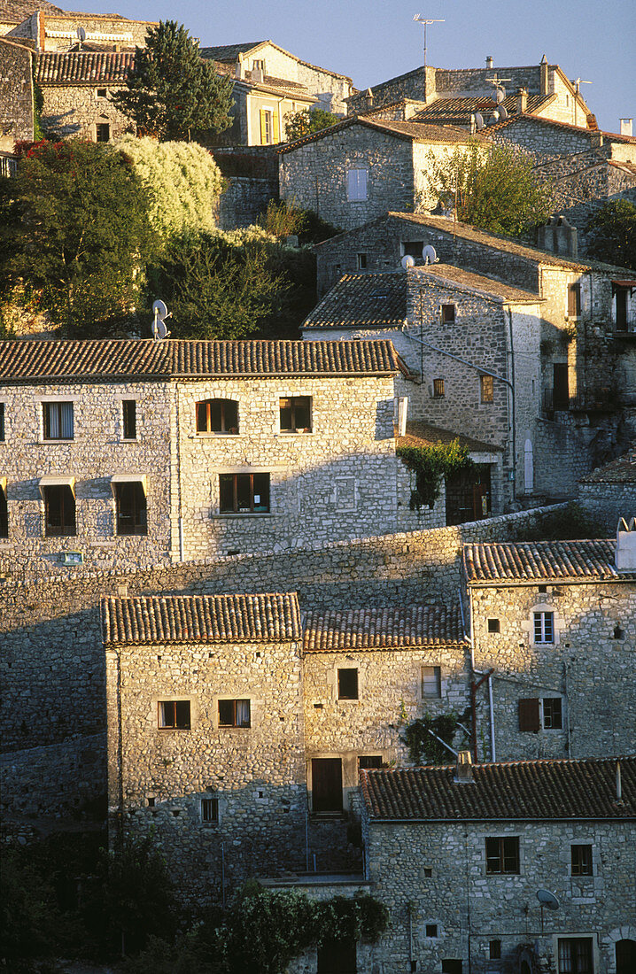 Balazuc. Ardèche. Provence. France