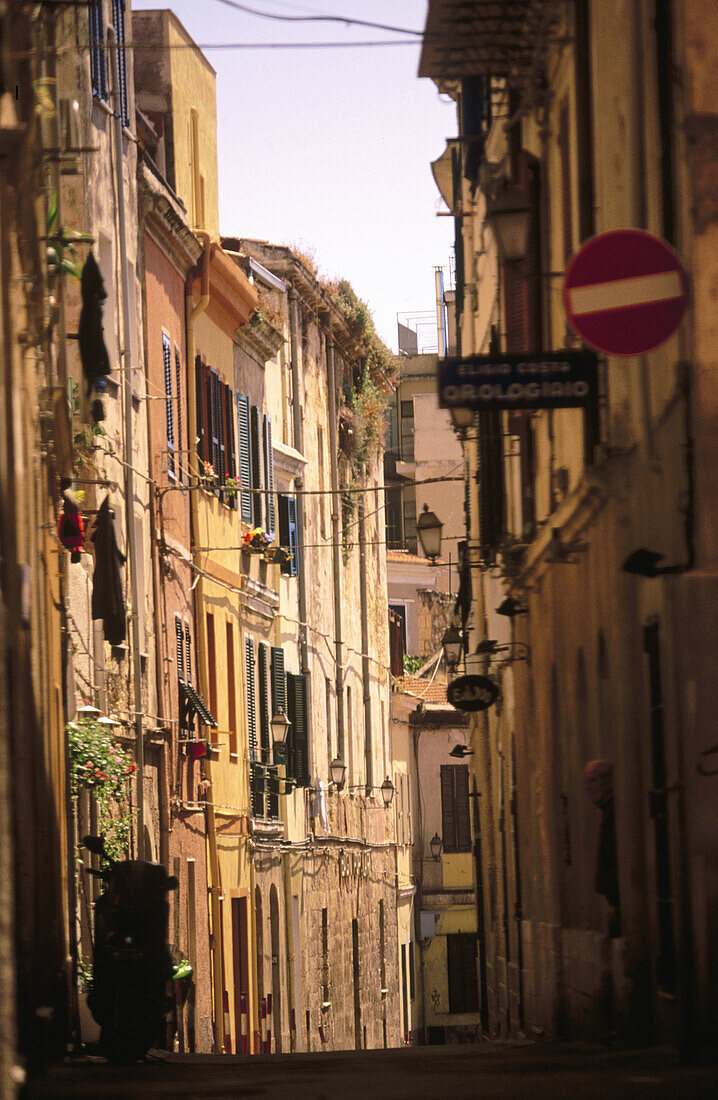 View of Sassari in Sardinia Island. Italy