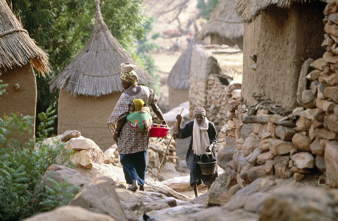 Begnimato village. Dogon Country, Mali