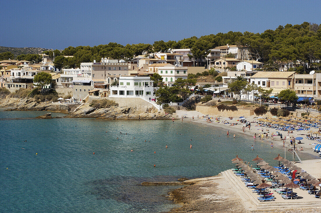 Sant Elm beach, Andratx. Majorca, Balearic Islands. Spain