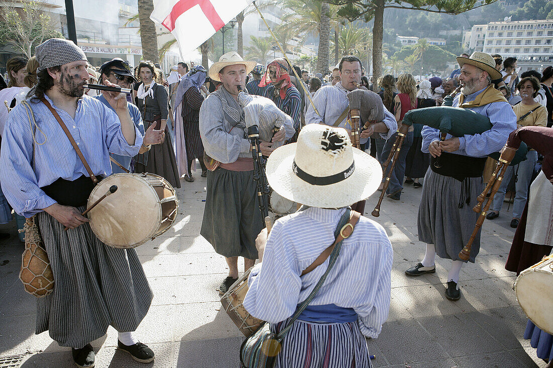 Es Firó. Sóller (celebration of Moros i Cristians). Majorca. Balearic Islands. Spain