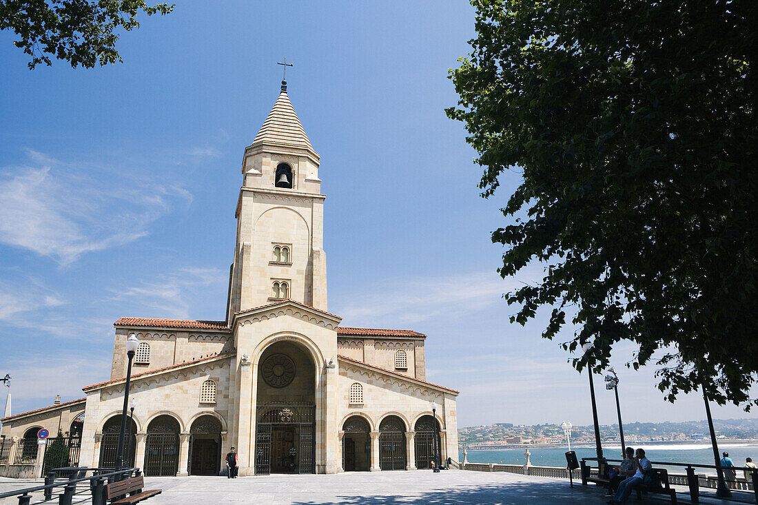 Church of San Pedro, Gijón. Asturias, Spain