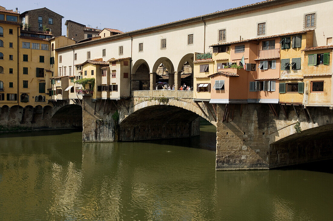 Ponte Vecchio bridge in Florence, Italy