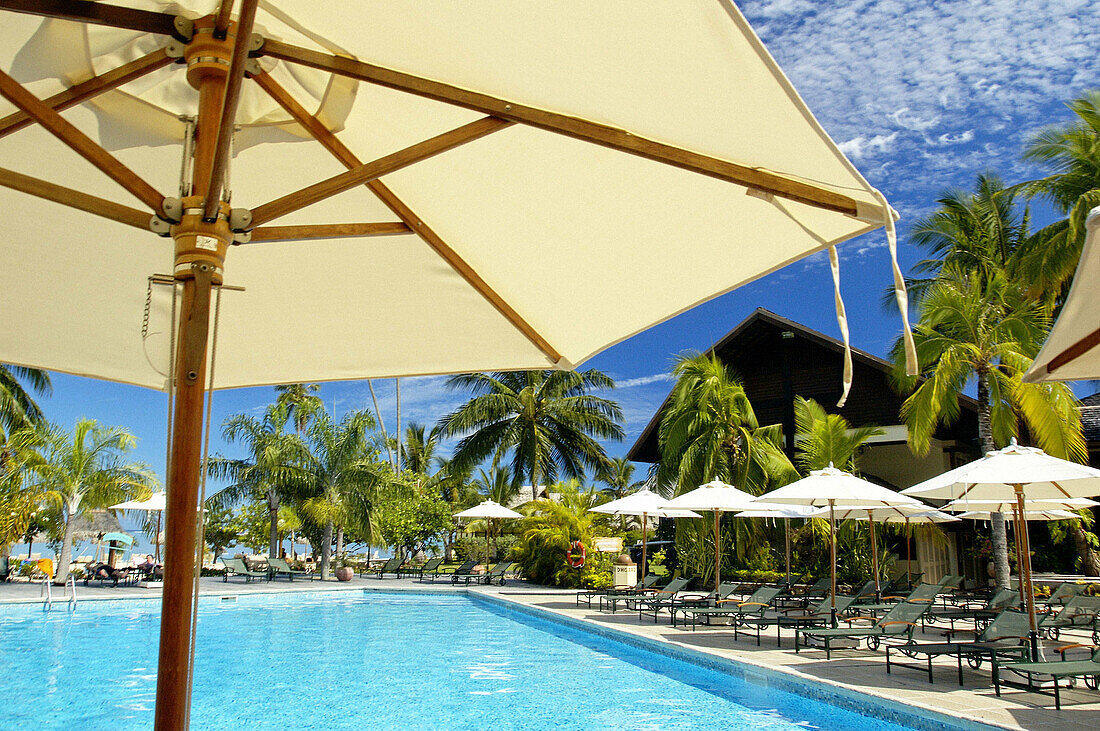 Hotel Beachcomber and Spa. Moorea island. French Polynesia. South Pacific