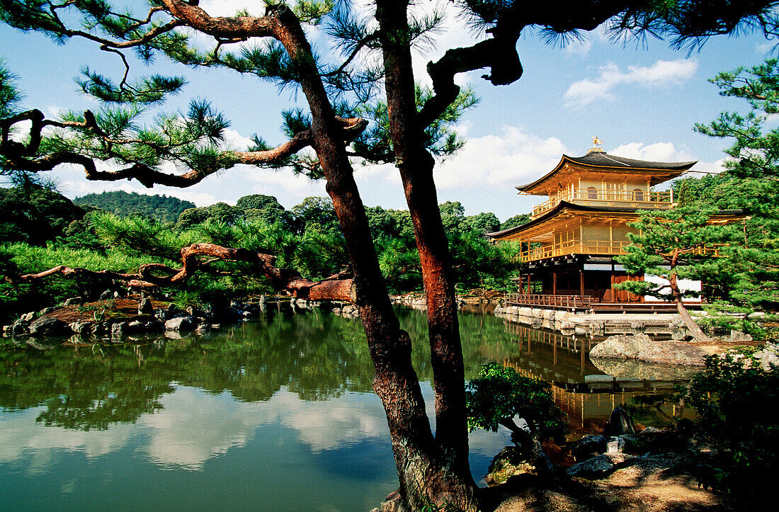 Kinkaku-Ji (Golden Pavilion). Kyoto. Japan