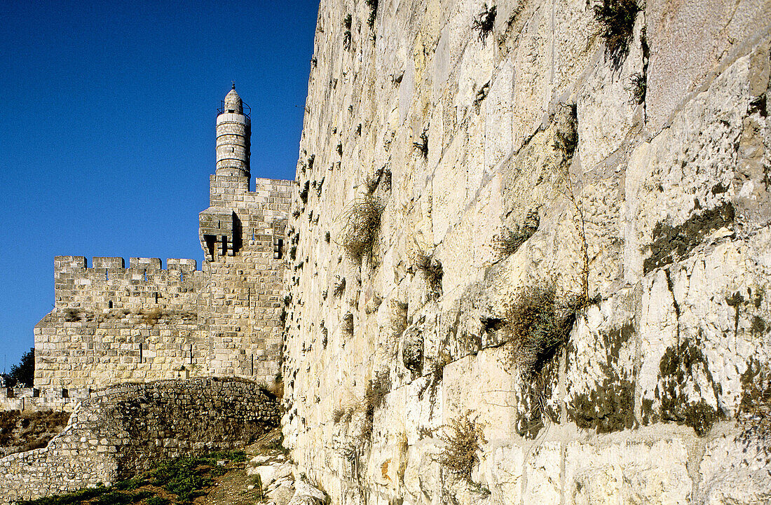 Citadel, old city. Jerusalem, Israel