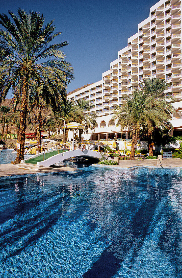 Hotel five stars Dan. Resort on Red Sea coast. Eilat. Israel