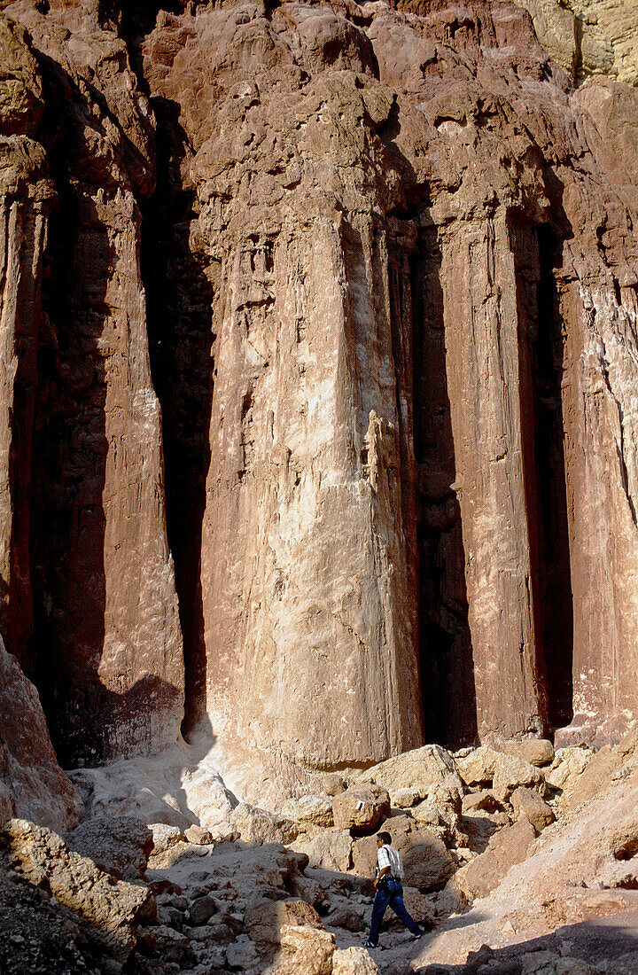 The Amram pillars. The Neguev desert. Eilat. Israel