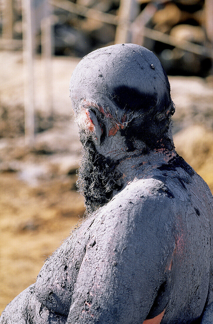 Baths and Mud baths. Dead Sea. Israel.