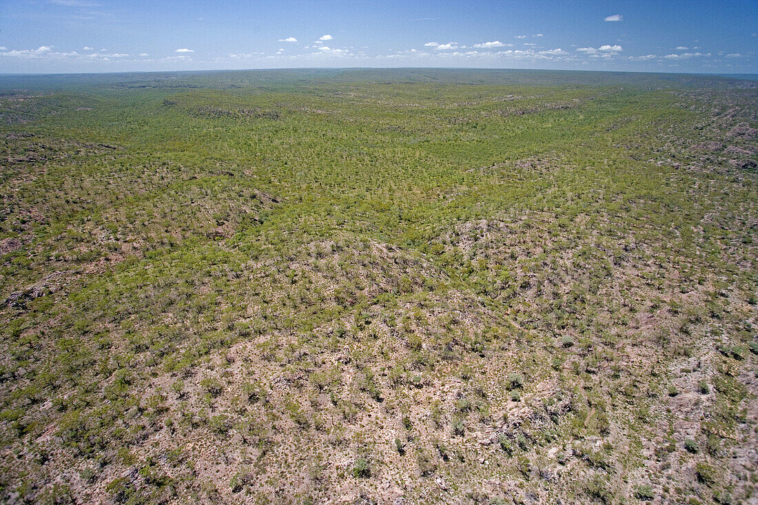 Aerial photography. Nitmiluk National Park & Katherine gorge. Near Katherine. Northern Territory. Australia