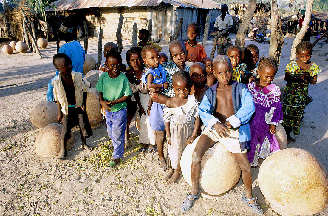 Children in Casamance area, Senegal
