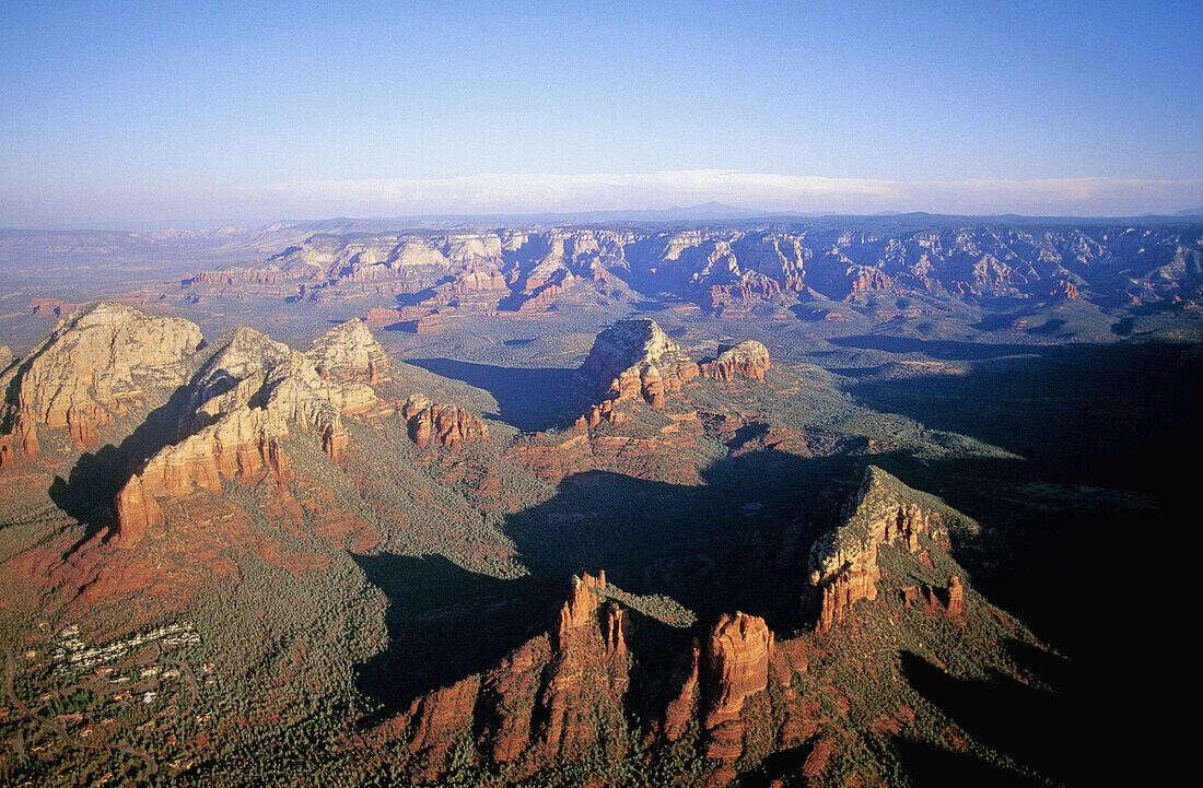 Landscape near Grand Canyon of Colorado river. Arizona, USA