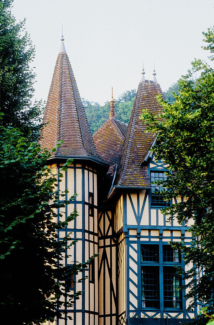 Normand style manor. Eure, Normandy, France