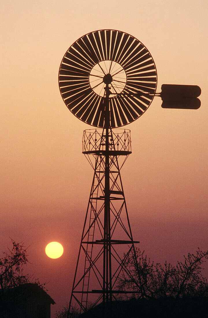Windmill for pumping water